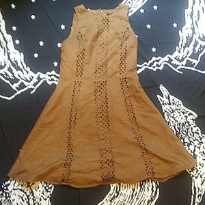 Faux Suede Dress Mossimo Supply